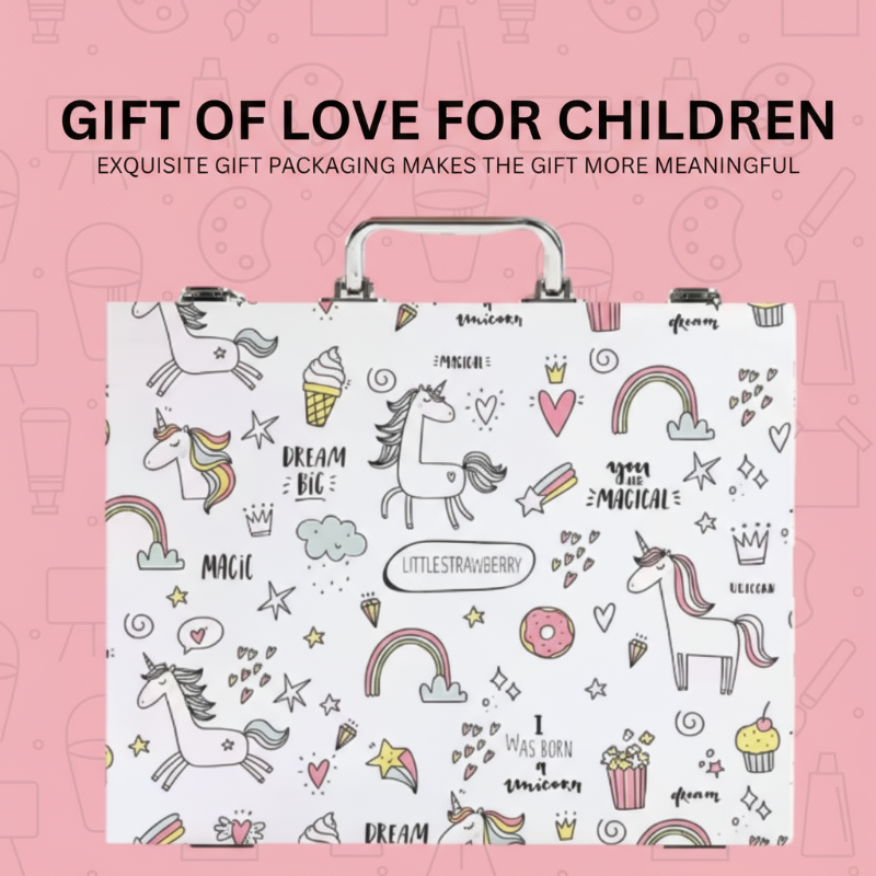 TinyArtist – Leikkisä ja luova – Piirustus- ja maalauslaatikko