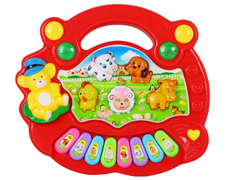 Kids Musical Piano™ - Musiikilliset eläimet - Lasten lelupiano