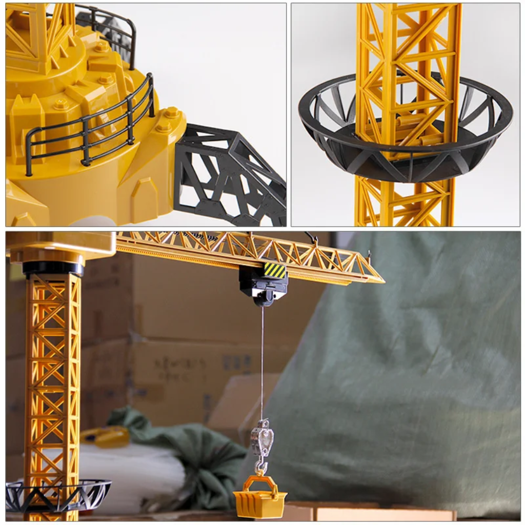 CranePro – Interaktiivinen ja realistinen – RC-torninosturi-lelu