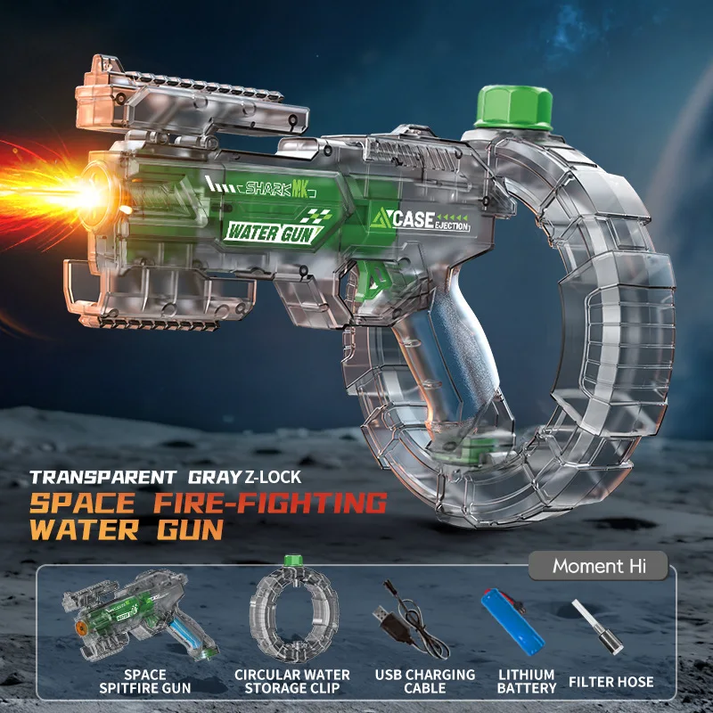 Space Water Blaster Toy – Interaktiivinen ja hauska – Vesipistooli