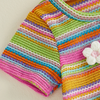 Thumbnail for RainbowBloom – Värikäs ja suloinen – Lasten asu ”Flower Power”