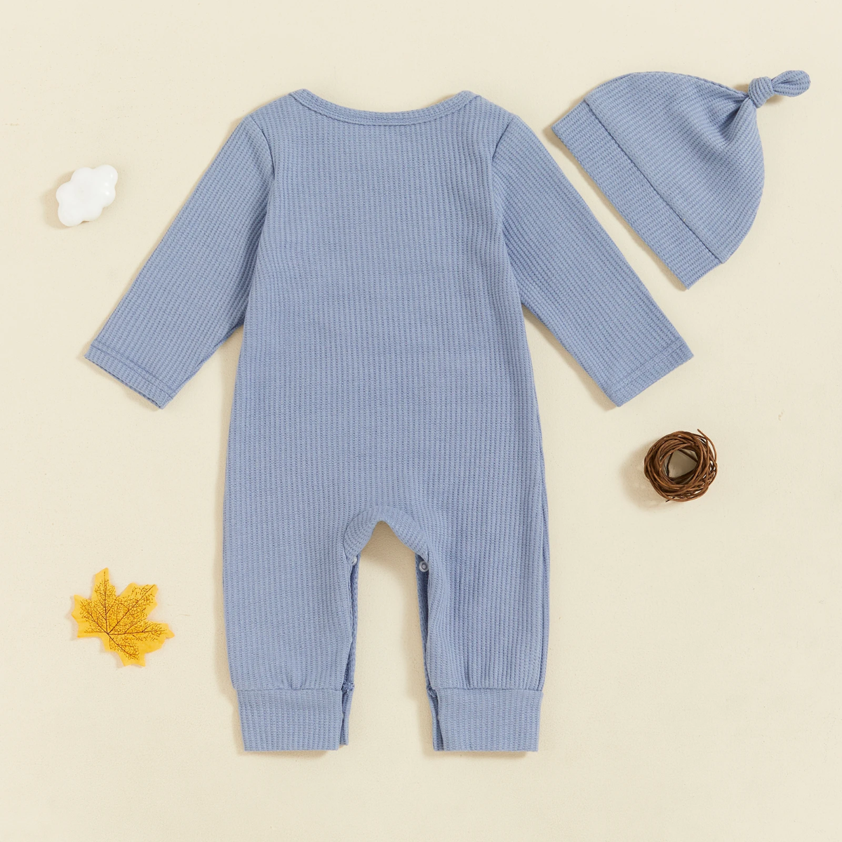 CuddleBaby – Hei, olen uusi täällä – Vauvan haalari ja pipo -setti