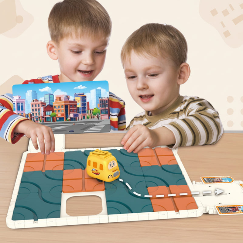 ThinkFun – Looginen ajattelu ja keskittymiskyky – Junapulmapeli