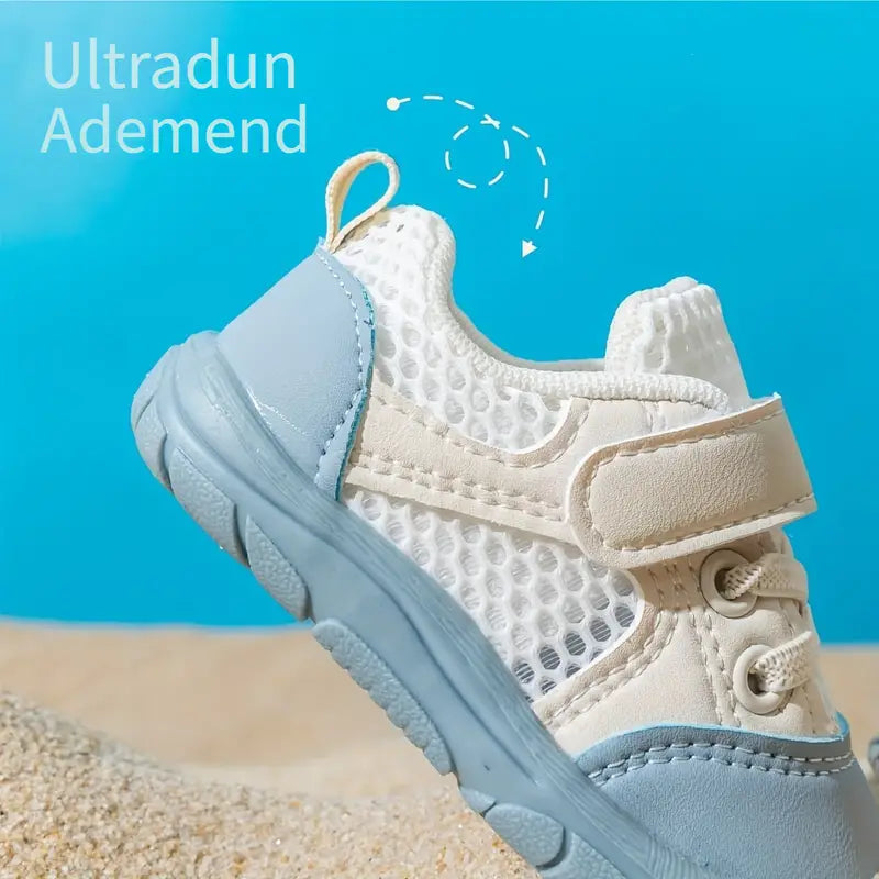 TinySteps Kids - Luonnollinen ja turvallinen - Barefoot-vauvankengät Sininen