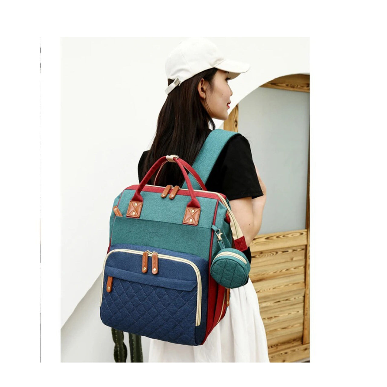 TravelNest – Aina lepopaikka – 2-in-1-vaippalaukku ja vauvansänky