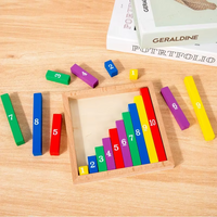 Thumbnail for TinyMath – Opetuksellinen ja kasvatuksellinen – Puinen laskutaulu