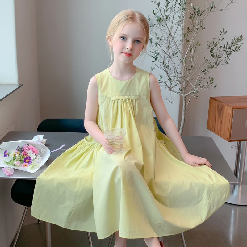 Summer Dress – Kevyt ja kesäinen – Keltainen kesämekko