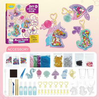 Thumbnail for DIY Crystal Keychain Kit – Luova & leikkisä – avaimenperän askartelusetti