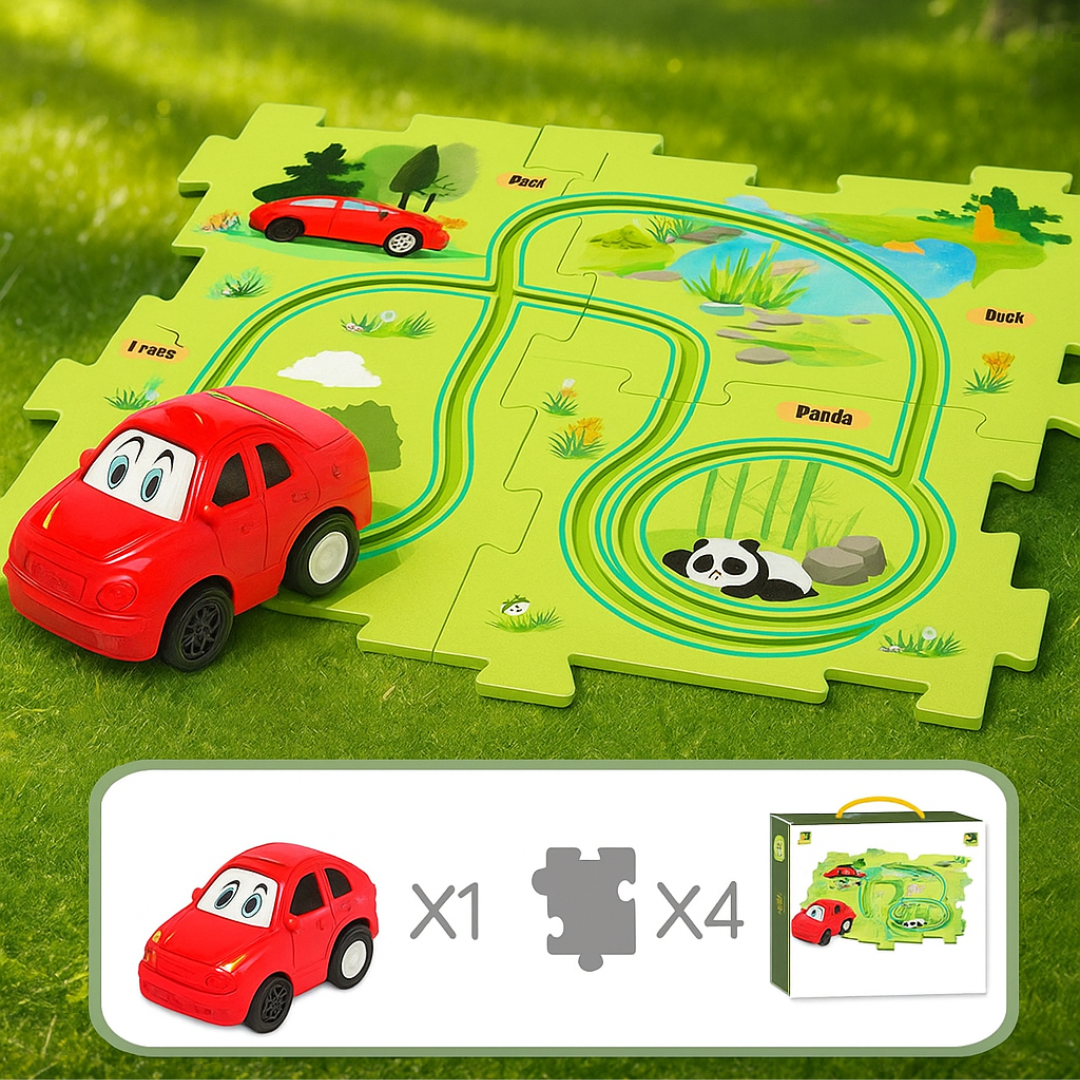 Car Track™ - Rakenna ja leiki - Leluautorata
