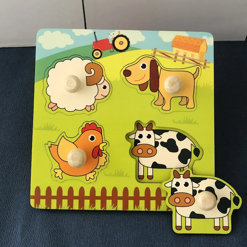 Clever Puzzle™ - Opettavainen leikki - Puinen palapeli