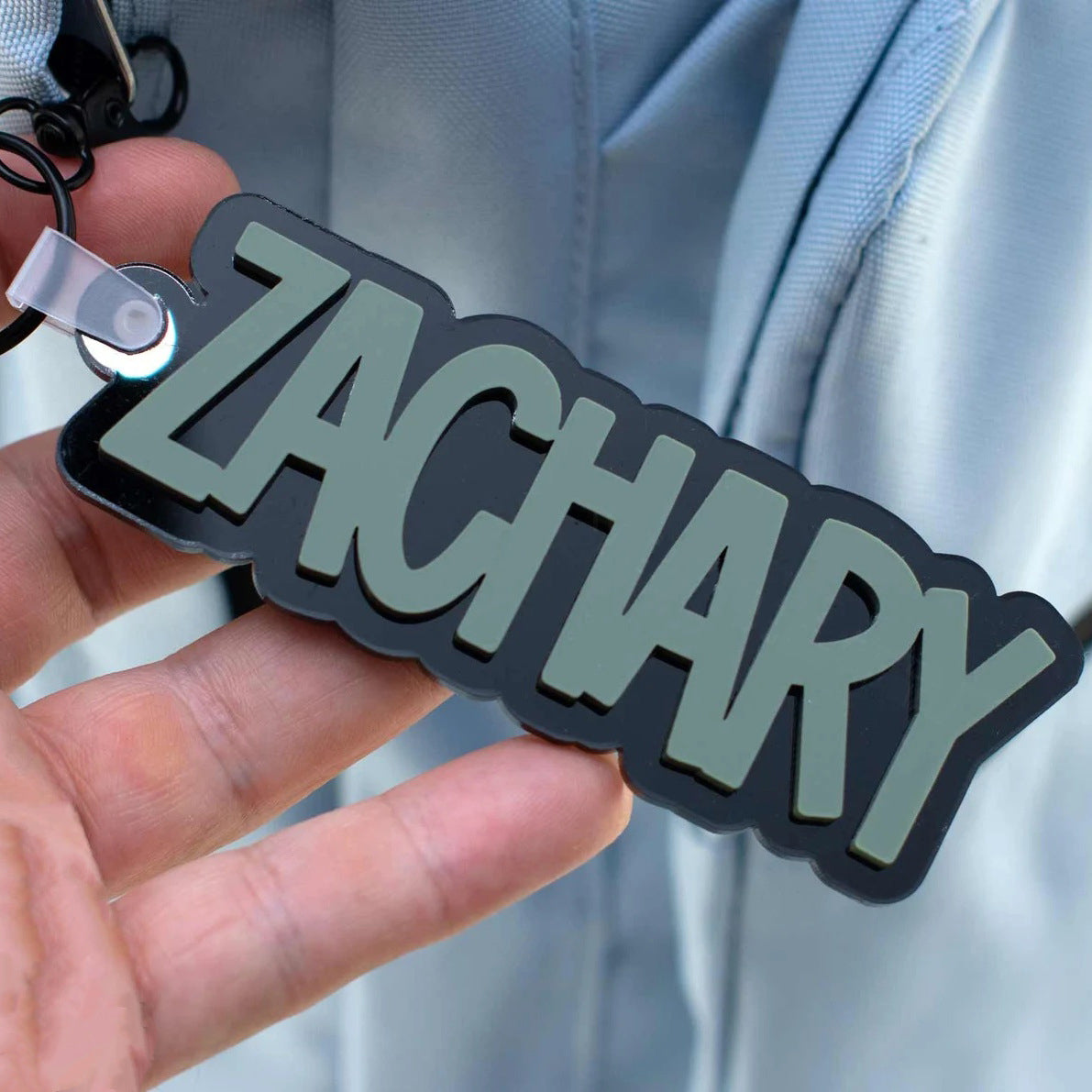 Custom Acrylic Keychain – Laukkuille ja avaimille –  Henkilökohtainen avaimenperä