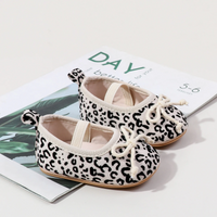 Thumbnail for TinyStyle – Söpöjä ja tyylikkäitä – vauvatyttöjen kengät leopardikuvioilla