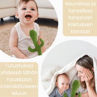 Thumbnail for Happy Cactus™ - Lelu joka vastaa ääniin - Tanssiva kaktus