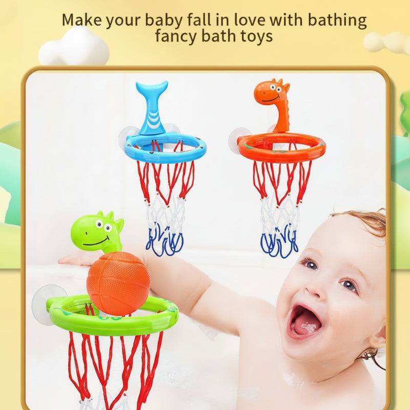 BathBounce – Interaktiivinen ja hauska – Koripallo kylpyammeessa -leikkisetti