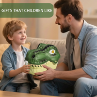Thumbnail for DinoWorld – Luova ja realistinen – Dino-pää-leikkisetti