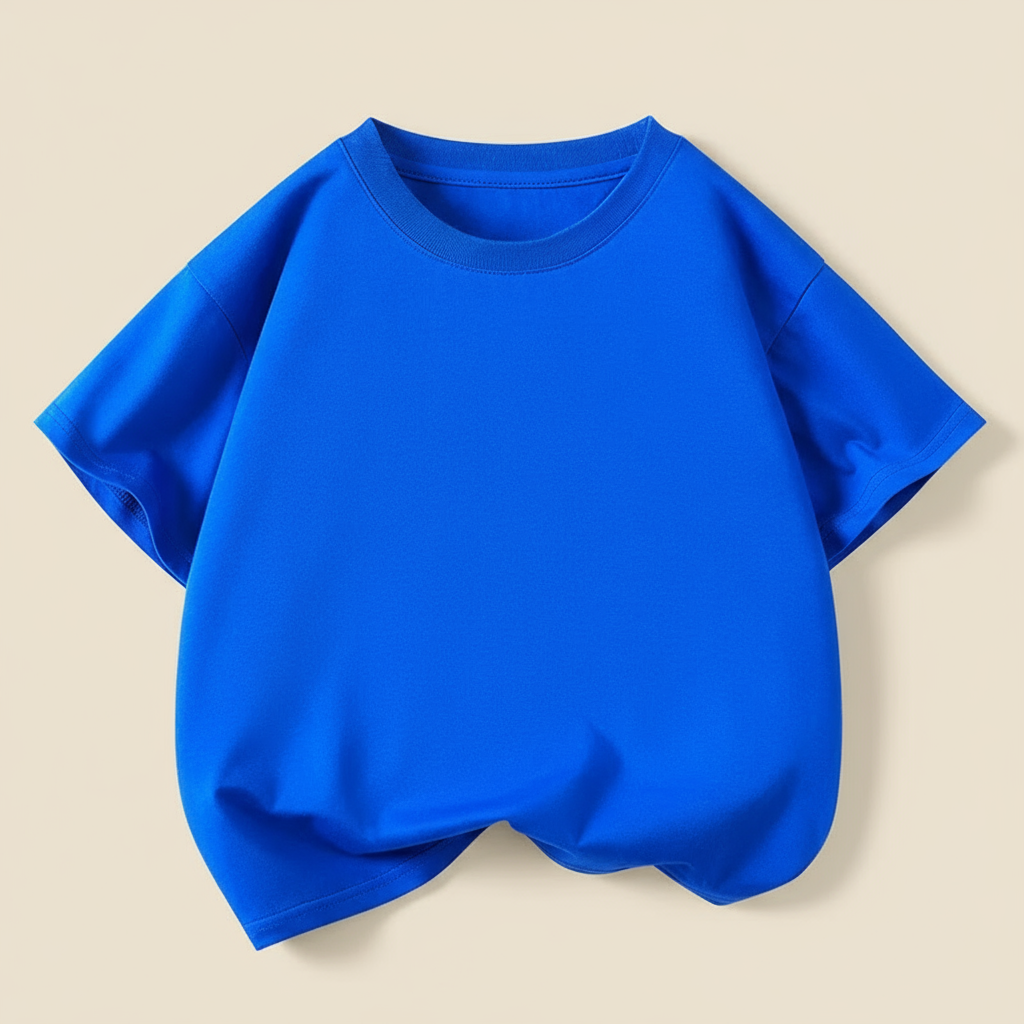 SimpleWear – Rento ja pehmeä – Relax Fit -T-paita, pyöreä kaulus