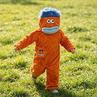 Thumbnail for LittleMonster – Mukava ja söpö – lasten body, jossa on hauska hirviökuvio