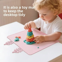 Thumbnail for BabySafe – Käytännöllinen ja hygieeninen – silikoninen pöytäliina, jossa on korotettu reuna
