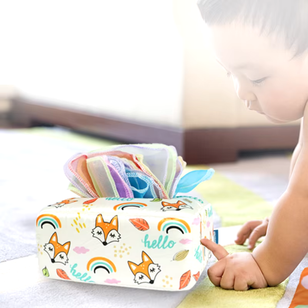 KleurenKracht – Kehitys ja aistit – Montessori-aistien kehittymistä tukeva kudospakkaus