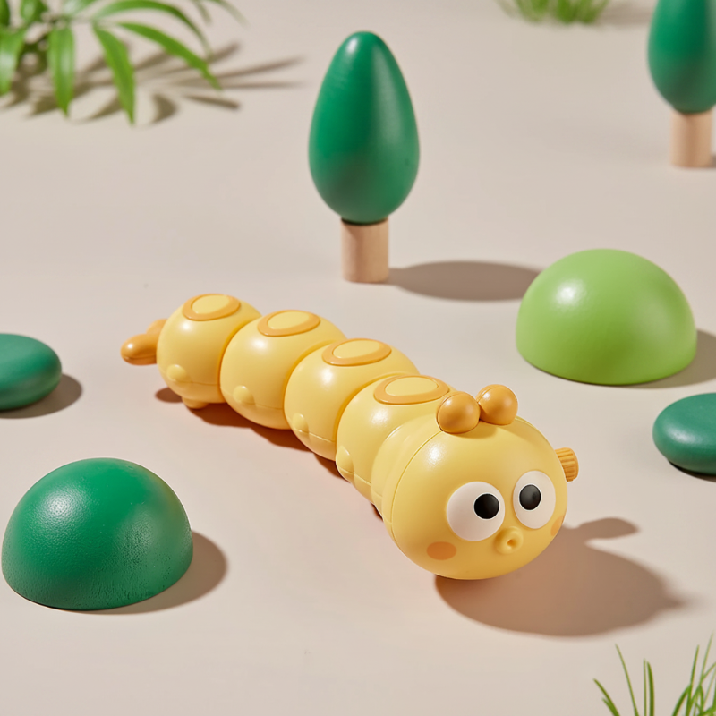 Wind-Up Caterpillar – Leikkisä ja liikkuva – Ryömintälelut