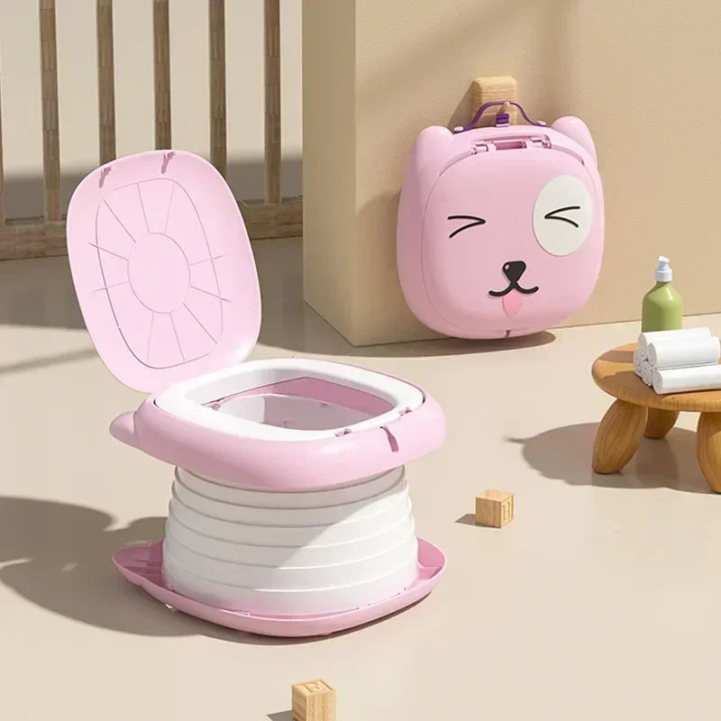 TravelPotty – Kompakti ja hygieeninen – kannettava lasten wc