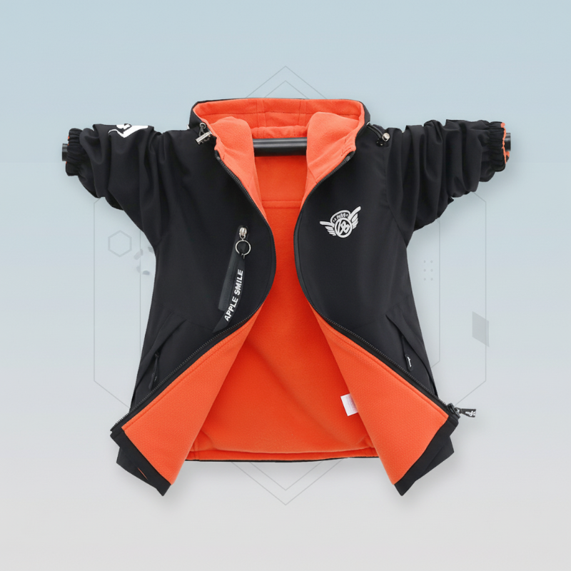 Reversible Kids Jacket – Veden- ja tuulenpitävä – kevyt takki
