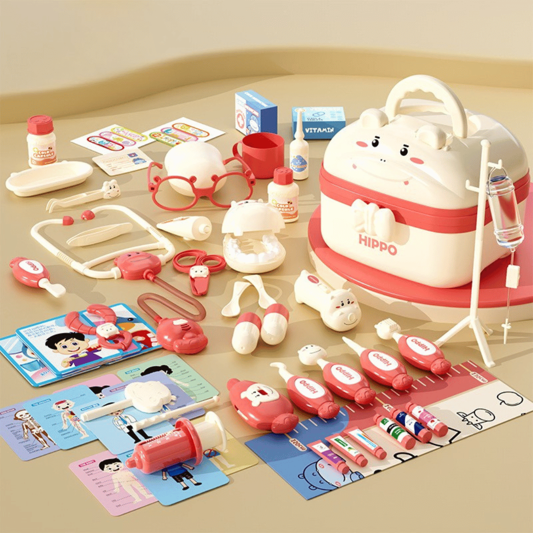 Hippo Doctors Set™ - Minilääkärit toiminnassa - Lääkärisetti lapsille