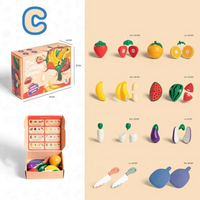 Thumbnail for Fruitigo – Oppiminen ja leikki – Montessori-hedelmäleikkisetti