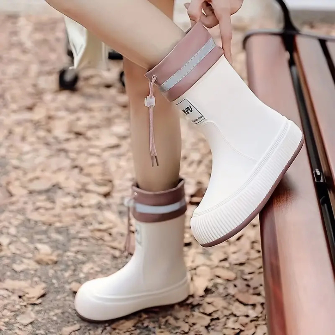 RainGuard – Turvalliset ja kuivat – lasten sadetossut, joissa on liukumaton pohja