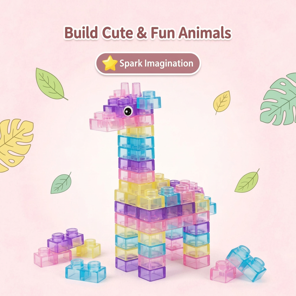 JellyBuild – Pehmeä & Luova – Joustavat Jelly-rakennuspalikat