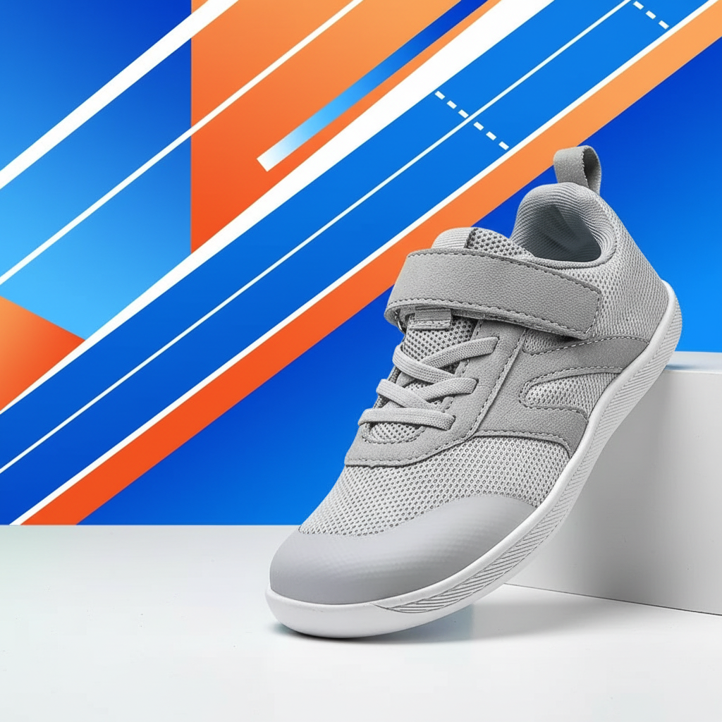 RunCoast – Raikas ja joustava – luistamaton Barefoot-lastenkenkä