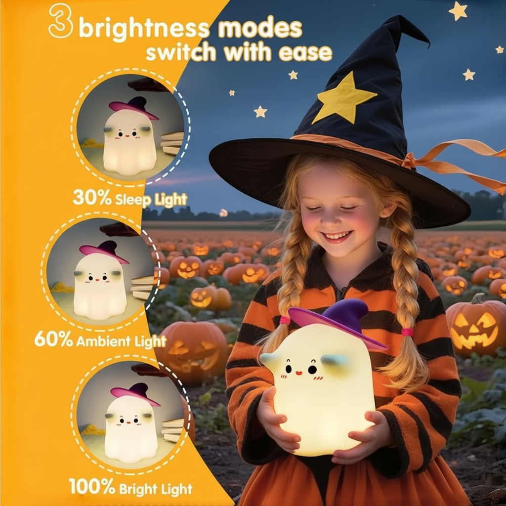 SpookyLamp – Söpö ja tunnelmallinen – Halloween-yövalo