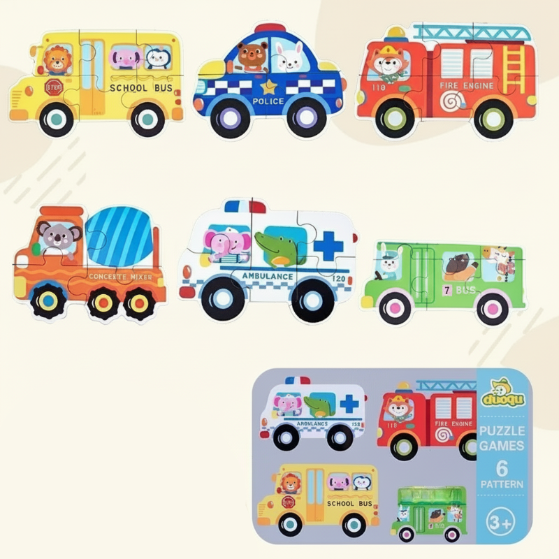 BrainBox – Oppiminen ja leikki – 3D-puupalapeli