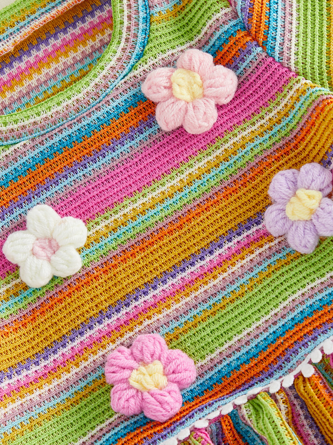 RainbowBloom – Värikäs ja suloinen – Lasten asu ”Flower Power”