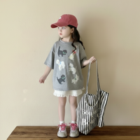 Thumbnail for CatFun – Rento ja leikkisä – Oversized-T-paita, jossa on kissakuvio