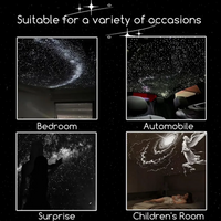 Thumbnail for NightSky – Himmennettävä ja taianomainen makuuhuoneessa – LED Galaxy -lamppu