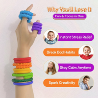 Thumbnail for SensoryFlex – Rauhoittavat ja interaktiiviset – aistilliset fidget-tikkuja