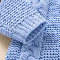 Thumbnail for SoftKnit – Lämmin & Suloinen – Neulottu Vauvan Hupullinen Haalari