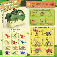 Thumbnail for DinoWorld – Luova ja realistinen – Dino-pää-leikkisetti