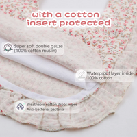 Thumbnail for BabyBloom – Söpö ja mukava – vauvan ruokalappu, jossa on röyhelöreuna