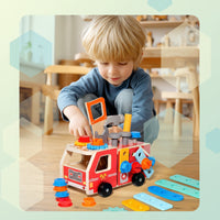 Thumbnail for BuildRescue – Koulutus ja luovuus – Puinen paloauto