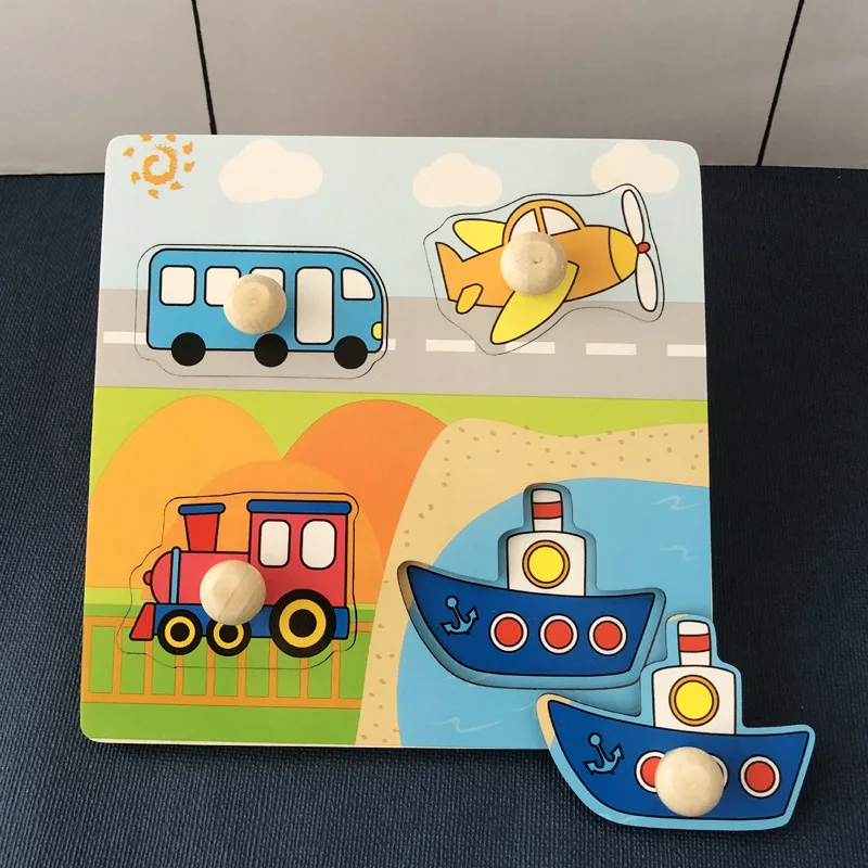 Clever Puzzle™ - Opettavainen leikki - Puinen palapeli