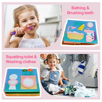 Thumbnail for Life Skills Book – Leikkiminen & oppiminen – Aktiviteettikirja Toddler