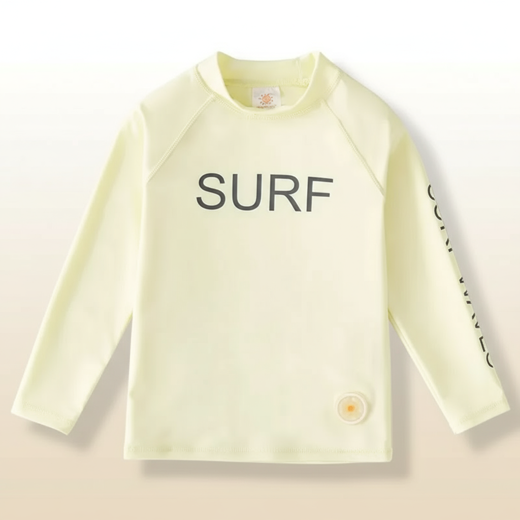 SunShield – Suojaava ja joustava – lasten pitkähihainen surffipaita, UPF 50+