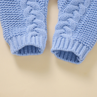 Thumbnail for SoftKnit – Lämmin & Suloinen – Neulottu Vauvan Hupullinen Haalari