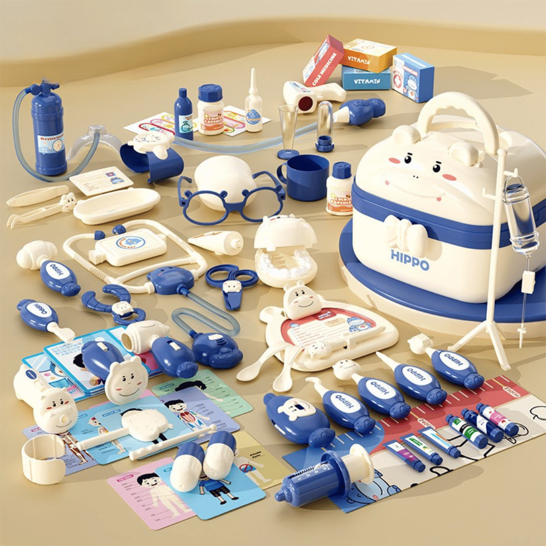 Hippo Doctors Set™ - Minilääkärit toiminnassa - Lääkärisetti lapsille