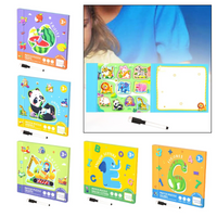 Thumbnail for SmartMatch – Leikkisä ja opettavainen – Magneettinen 2-in-1-piirustus- ja palapelikirja