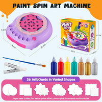 Thumbnail for SpinArt – Luova & opettavainen – Tee-se-itse-maalauskone