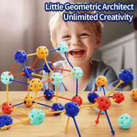 Thumbnail for Connect Beads™ - Taipuisat PVC-helmet - 3D-geometriset rakennuspalikat