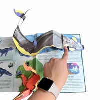 Thumbnail for JurassicKids – Jännittävä ja opettavainen – 3D-dinosaurusten tietosanakirja, pop-up-kirja